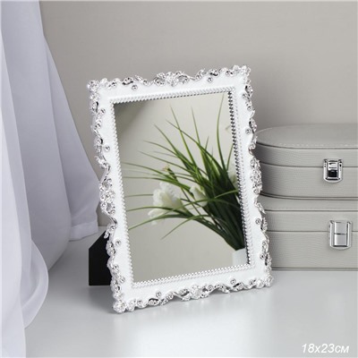 Зеркало настольное 15x20 / CZ-053S /уп 60/