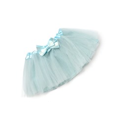 Юбка нарядная для девочки «Крошка Я», 17 см, светло-голубая