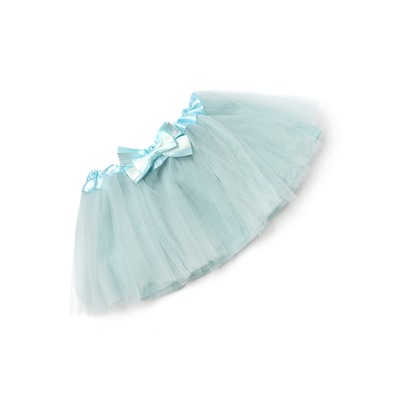 Юбка нарядная для девочки «Крошка Я», 17 см, светло-голубая