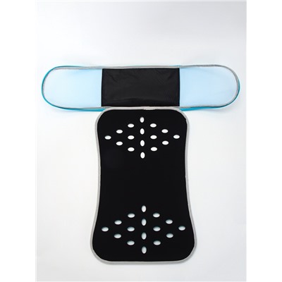 Складная сумка-переноска, материал EVA, 43×20×29 см, голубая