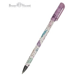 Ручка шариковая 0.5 мм "HappyWrite. Кошки" синяя 20-0215/64 Bruno Visconti