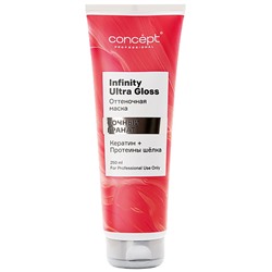 CONCEPT Infinity Маска оттеночная Ultra Gloss "Сочный гранат" 250 мл