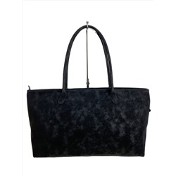 Женская сумка из искусственной кожи, цвет черный