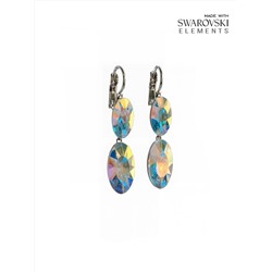 Серьги с кристаллами Swarovski