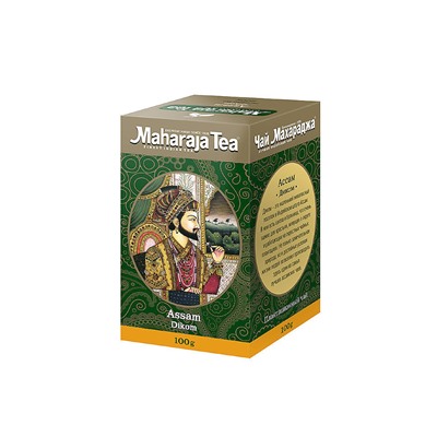 Maharaja Tea Assam Dikom/ Чай Ассам Диком 100г