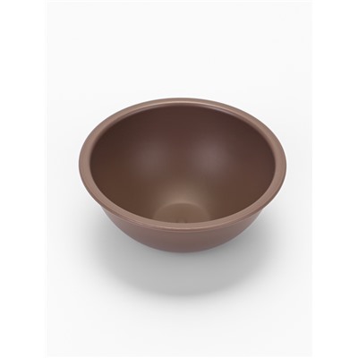 Миска для животных «Дубль Мини», 200 мл, покрытие Soft-touch, пластик, цвет капучино