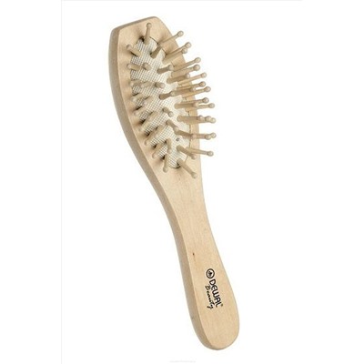 Dewal Beauty Щетка для волос массажная овальная / Эко DBW438ECO, малая KRISTALLER, 1193439