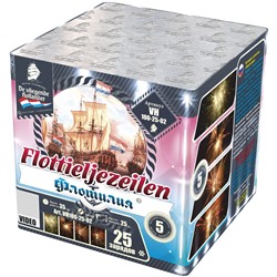 Фейерверк VH100-25-02 Флотилия / Flottieljezeilen (1" х 25)