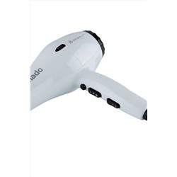 Dewal Профессиональный фен для волос / Tornado 03-8010, белый, 2300 Вт KRISTALLER, 1108454