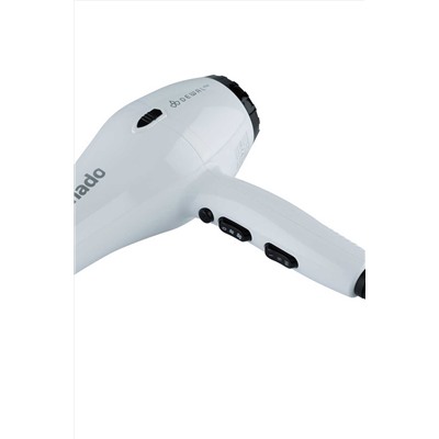 Dewal Профессиональный фен для волос / Tornado 03-8010, белый, 2300 Вт KRISTALLER, 1108454