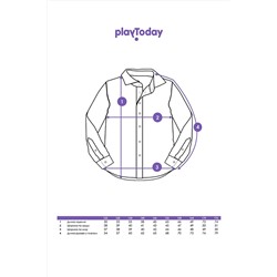 Рубашка PLAYTODAY, 1128309