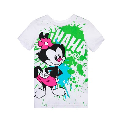 Фуфайка трикотажная для девочек (футболка)