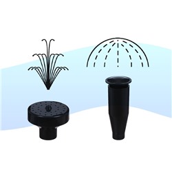 Фонтан садовый с подсветкой LED-5800FP, 40 Вт, h=3 м, 3500 л/ч, 30 LED-ламп, кабель 5 м
