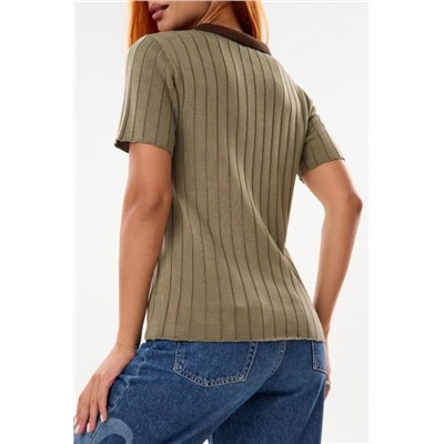 Футболка женская вязаная Поло Х Арт. 10517