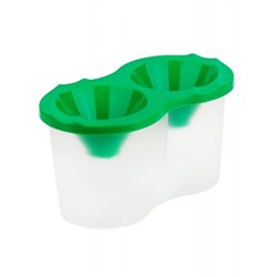 Стакан-непроливайка двойной СТАНДАРТ ЗЕЛЕНЫЙ-2 С-9001 Проф-Пресс