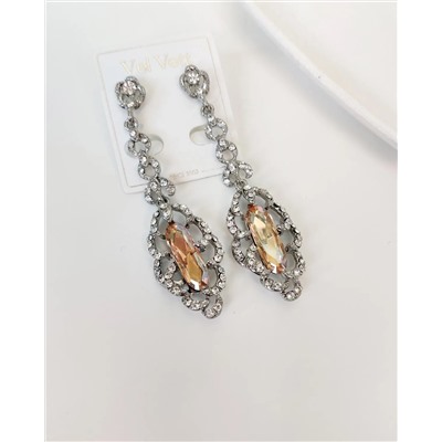 Серьги с чешскими кристаллами