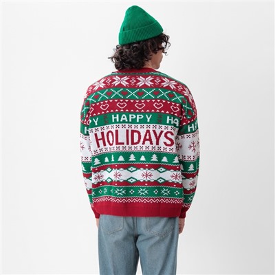 Свитер вязаный новогодний KAFTAN Holidays, размер 46