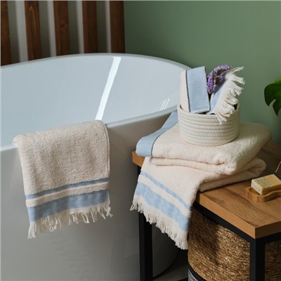 Полотенце махровое Love Life «Бриз» 30×50 см, аквамарин