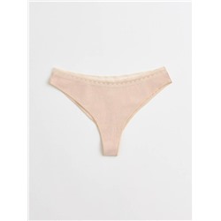 CONTE CLASSIC BASIC LBR 1349 Трусы "бразилиана" из премиального хлопка