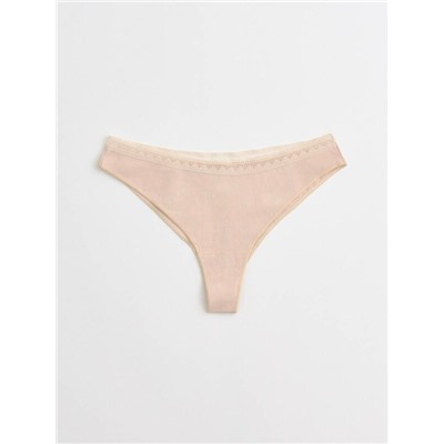 CONTE CLASSIC BASIC LBR 1349 Трусы "бразилиана" из премиального хлопка