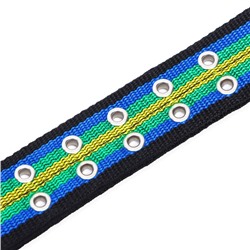 Ошейник четырехслойный, 75×5 см, разноцветный