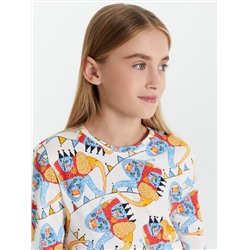 КОМПЛЕКТ ДЛЯ ДЕВОЧЕК (ДЖЕМПЕР, БРЮКИ) 567743