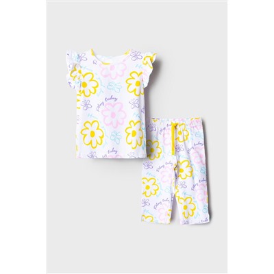 Пижама трикотажная для девочек PLAYTODAY, 1240909