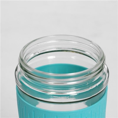 УЦЕНКА Термостакан «Дарим Красиво», 400 мл, 12.5×9 см, трубочка 18 см, стекло