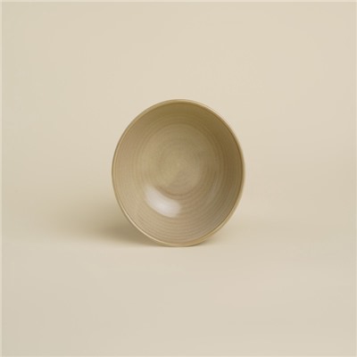 Салатник SL Home «Песчаный бриз», 290 мл, фарфор, бежевый