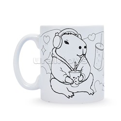 Набор для творчества Кружка для росписи "Капибара"