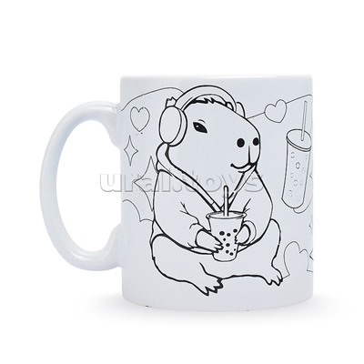 Набор для творчества Кружка для росписи "Капибара"