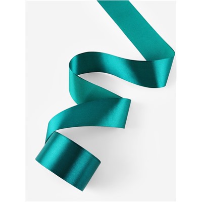 Лента атласная, 50 мм, 23±1 м, изумрудная №126