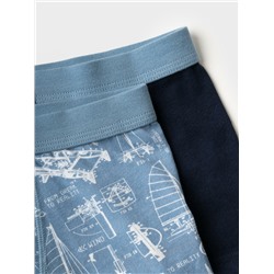 Трусы трикотажные для мальчиков - боксеры, 2 шт в комплекте