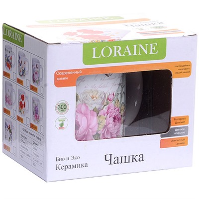 26335 Кружка 300мл Пионы LR (х72)