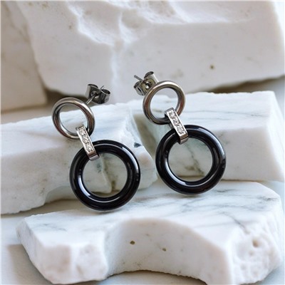 Серьги  Xuping из стали