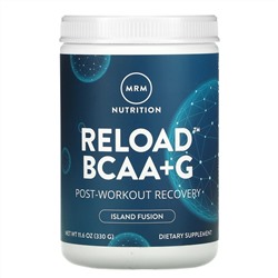 MRM, RELOAD BCAA+G, Post-Workout Recovery, Island Fusion, 11.6 oz (330 g)