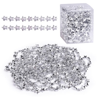 Бусы новогодние "Маленькие звёздочки" (5м)