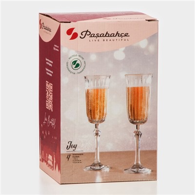 УЦЕНКА Набор бокалов JOY 175 мл 4 шт.(1205688)