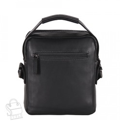 Сумка мужская кожаная 3012-1TR black Tough Ruder