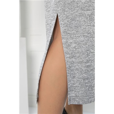 Платье Хьюстон (серое) П12816-30М