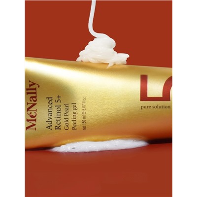 MCNALLY - ПИЛИНГ-ГЕЛЬ С РЕТИНОЛОМ И ЖЕМЧУГОМ ADVANCED RETINOL 5+GOLD PEARL PEELING GEL, 150 МЛ