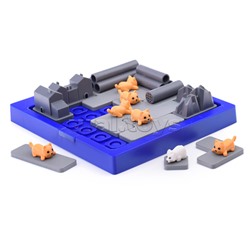 Игра развивающая "Кошки-мышки" в коробке