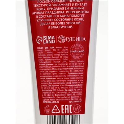 Подарочный набор новогодний «Заветное желание», гель для душа 300 мл и лосьон для тела 85 мл, URAL LAB