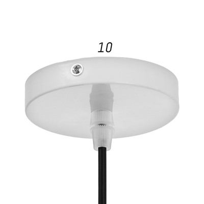 Светильник BayerLux 1653/1WT E27 40 Вт белый 25×26×40-135 см