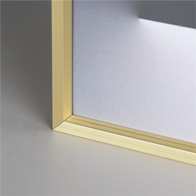 Фоторамка 21х30 алюминиевая / O724 светлое золото /