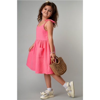 Платье для девочки из муслина Happyfox