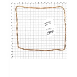 Цепь из золочёного серебра - Нонна, 55 см 925 пробы V1060500155 нонна