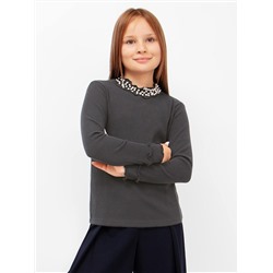 Водолазка утепленная для девочки с жемчугом SP2410