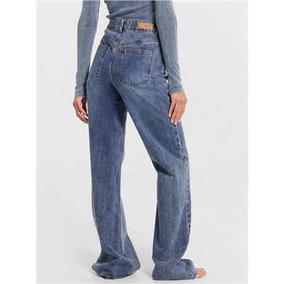 БРЮКИ ЖЕНСКИЕ ДЖИНСОВЫЕ 2024-2DTW1301-1