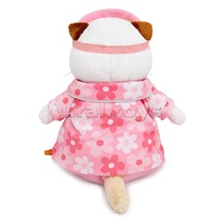 Кошечка Ли-Ли в пижаме с принтом "Цветочек"